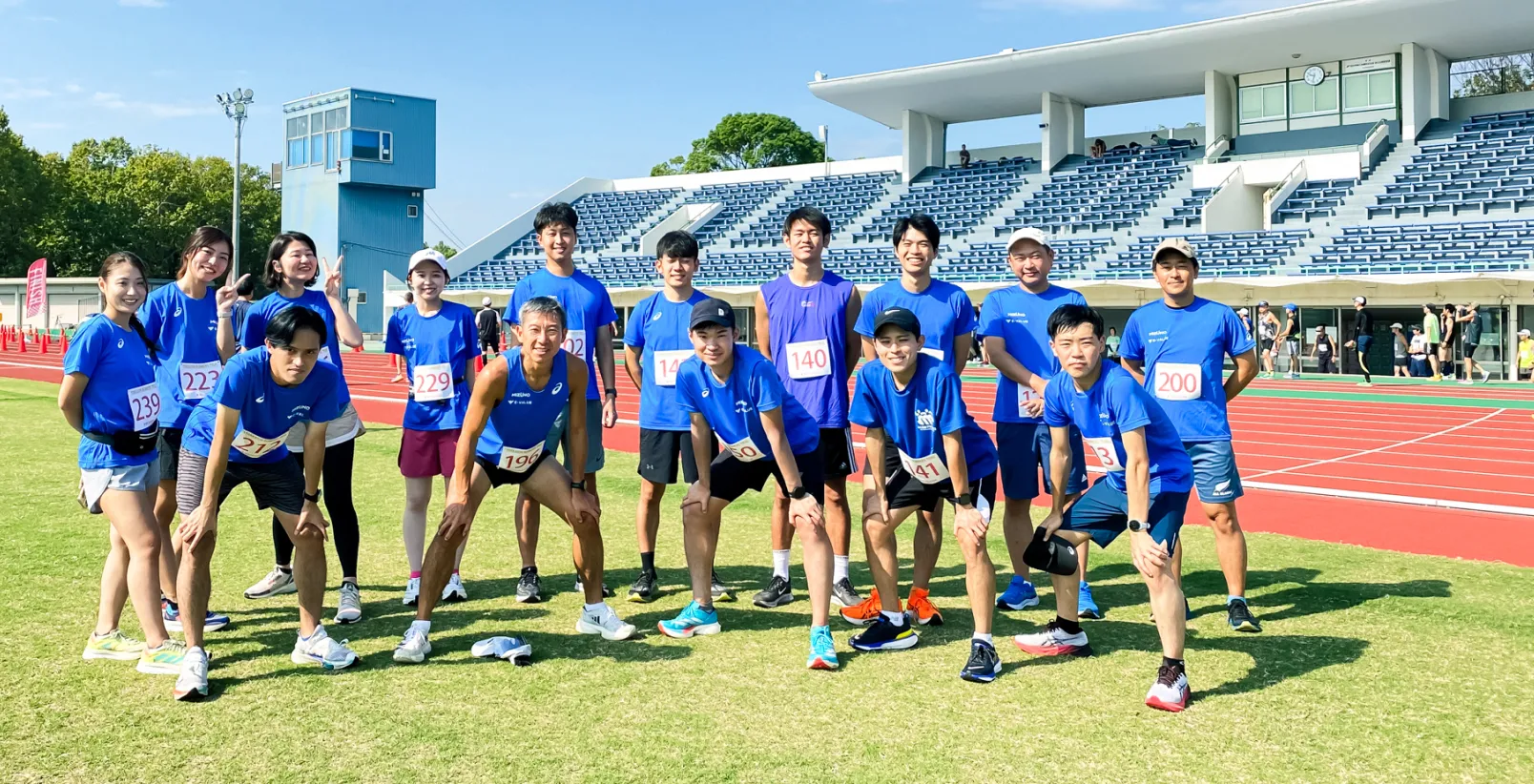 Runners Group Photo